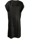 Joseph Linen-blend Dress In Black