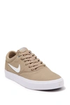 Nike Sb Charge Canvas Sneakers In Khaki-green In 202 Khaki/white