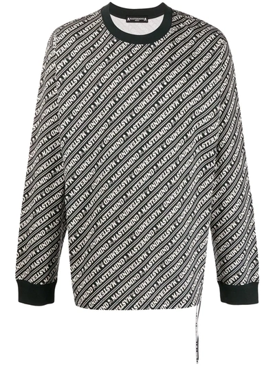 Mastermind Japan Oversized Logo-print Sweatshirt In Black