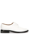 Clergerie Rayane Laceless Oxford Shoes In Wht Nap