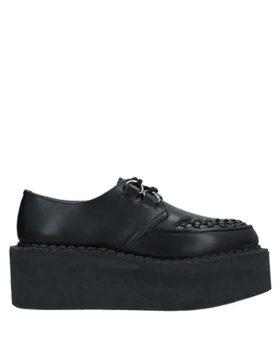 Junya Watanabe Lace-up Shoes In Black