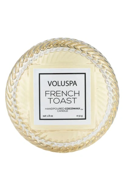 Voluspa Macaron Candle, 1.8 oz In French Toast