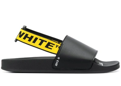 Pre-owned Off-white  Industrial Strap Sandals Black