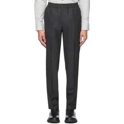Harmony Grey Paolo Trousers In 001 Dkgrey