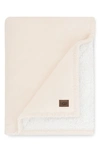 Ugg Bliss Fuzzy Throw In Sandshell