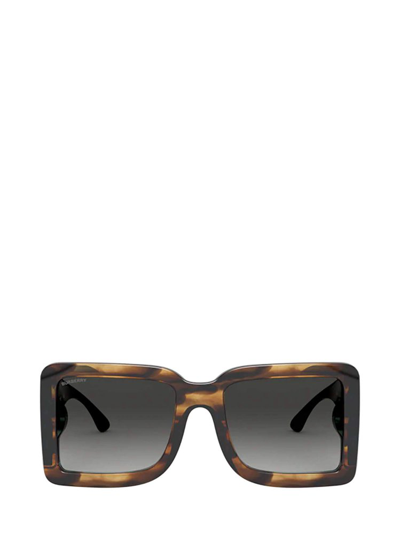 Burberry Eyewear Oversized Square-frame Sunglasses In Brown