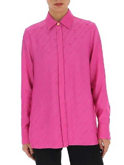 Versace Classic Shirt In Pink