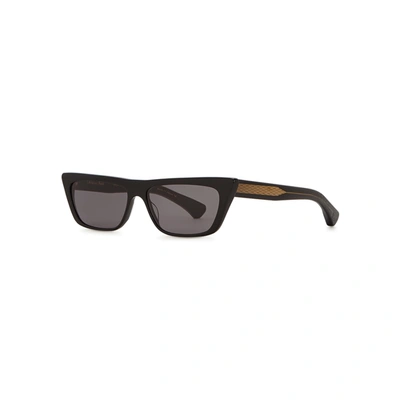 Christian Roth Cr-701 Black Cat-eye Sunglasses