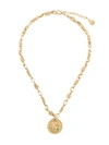 Goossens Gold Capricorn Talisman Necklace