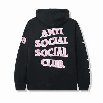 Pre-owned Anti Social Social Club  Sports Hoodie Black