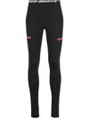 Off-white Active Leggings In Black