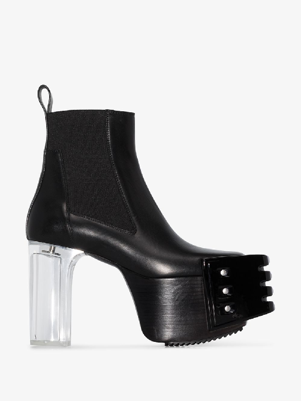rick owens high boots