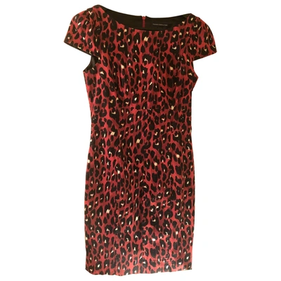 Pre-owned French Connection Mini Dress In Red