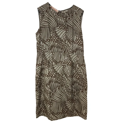 Pre-owned Marni Mid-length Dress In Green