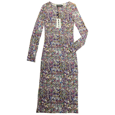 Pre-owned House Of Holland Maxi Dress In Multicolour