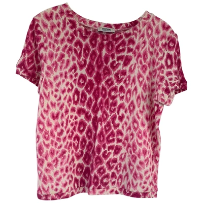 Pre-owned Moschino Cheap And Chic Wool T-shirt In Pink