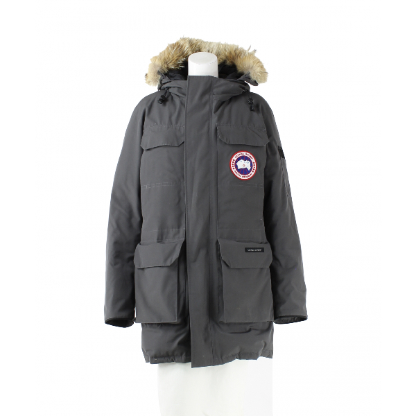 Pre-Owned Canada Goose Expedition Grey Cashmere Coat | ModeSens