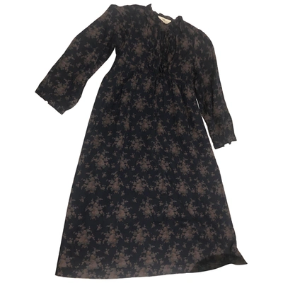 Pre-owned Isabel Marant Étoile Mid-length Dress In Navy
