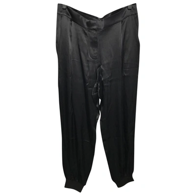 Pre-owned Zimmermann Trousers In Black