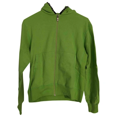 Pre-owned Lucien Pellat-finet Green Cotton Knitwear & Sweatshirt