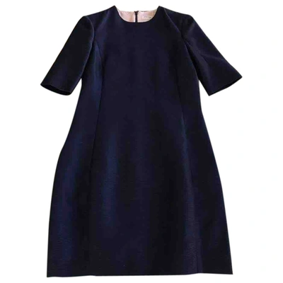 Pre-owned Dior Mid-length Dress In Navy
