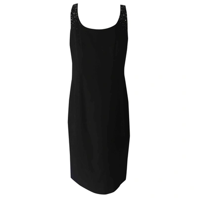 Pre-owned Akris Punto Mid-length Dress In Black