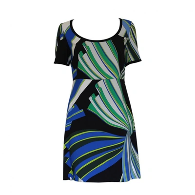 Pre-owned Emilio Pucci Silk Dress In Multicolour