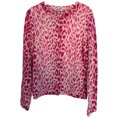 Pre-owned Moschino Cheap And Chic Wool Cardigan In Pink