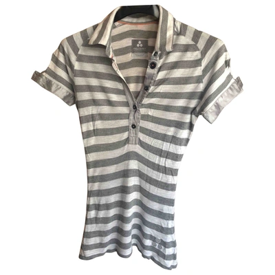 Pre-owned Peuterey Grey Cotton Top