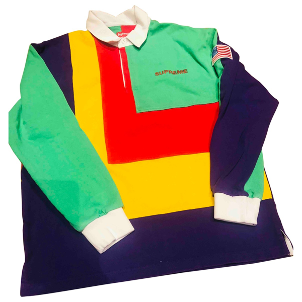 Pre-owned Supreme Multicolour Cotton Polo Shirts | ModeSens