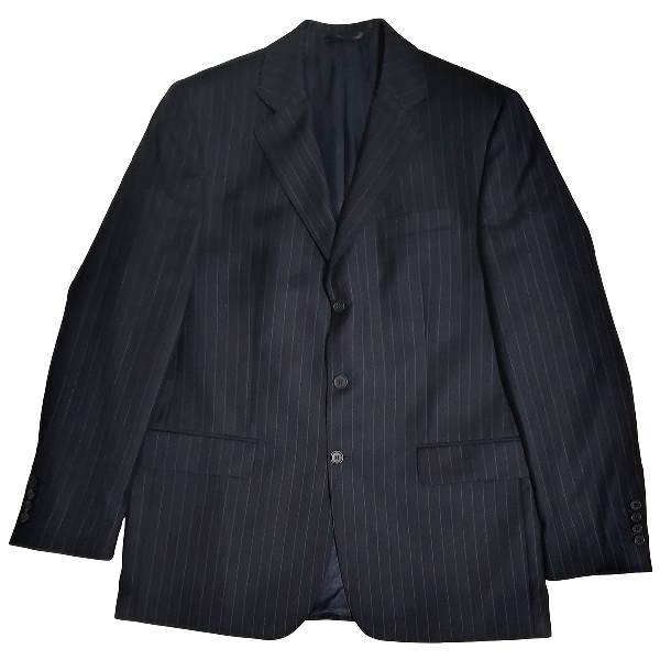 Pre-Owned Ermenegildo Zegna Black Wool Jacket | ModeSens