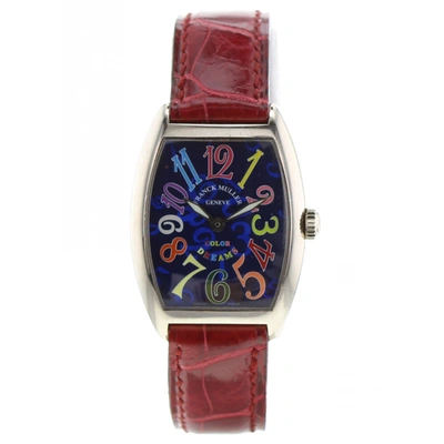 Pre-owned Franck Muller Casablanca Khaki Steel Watch