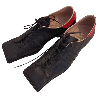 Pre-owned Vivienne Westwood Black Leather Lace Ups