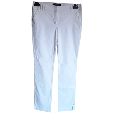 Pre-owned Versus Chino Trousers In White