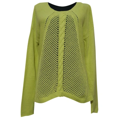 Pre-owned Cynthia Rowley Jumper In Yellow