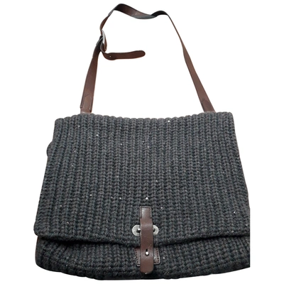Pre-owned Brunello Cucinelli Brown Wool Handbag