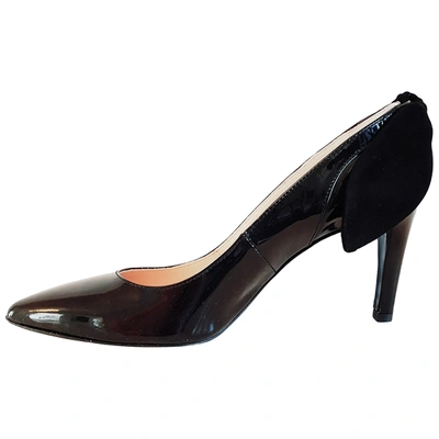 Pre-owned Carven Black Patent Leather Heels