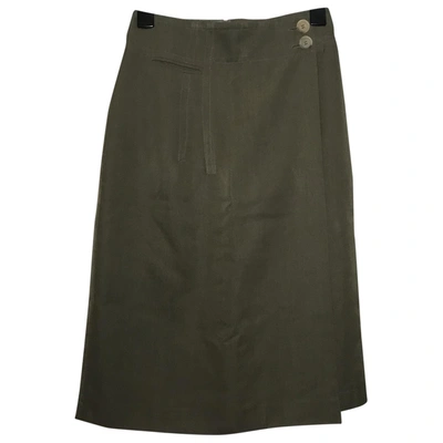Pre-owned Jil Sander Silk Mid-length Skirt In Other