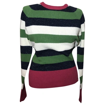 Pre-owned Ted Baker Wool Jumper In Multicolour