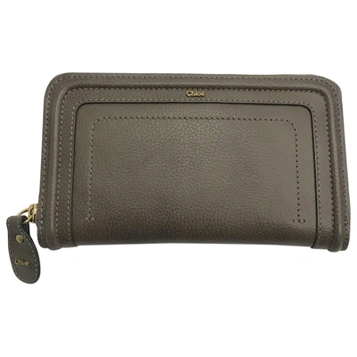 Pre-owned Chloé Leather Wallet