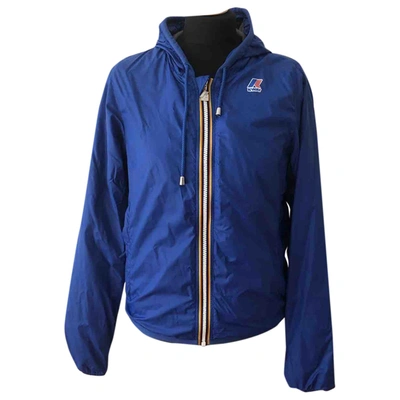 Pre-owned K-way Jacket In Blue