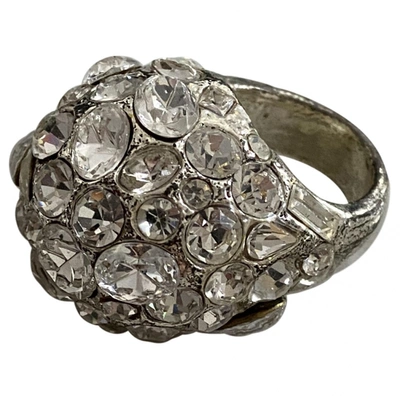 Pre-owned Marc Jacobs Ring In Silver