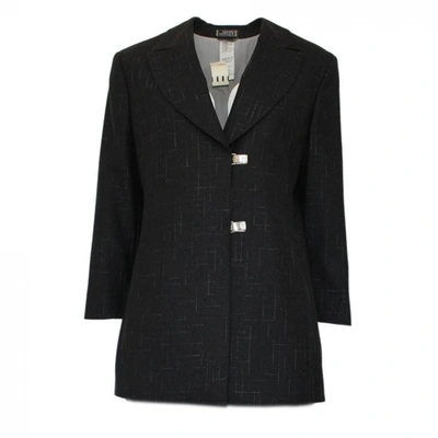 Pre-owned Versace Wool Jacket In Grey