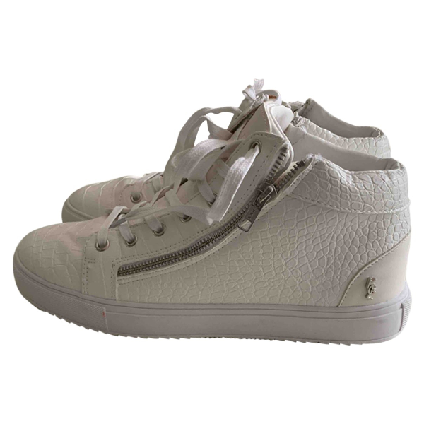 kurt geiger womens white trainers