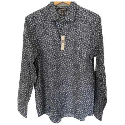 Pre-owned Michael Kors Shirt In Blue