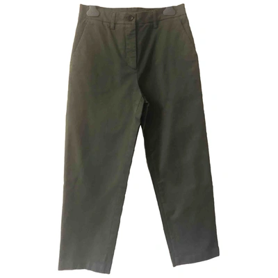 Pre-owned Department 5 Carot Trousers In Green