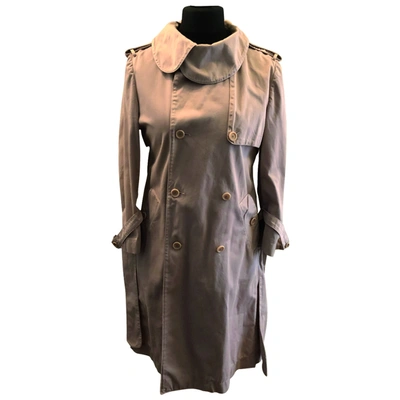 Pre-owned Marni Trench Coat In Pink