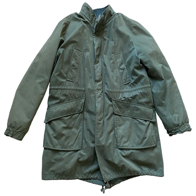 Pre-owned Kai-aakmann Green Cotton Coat