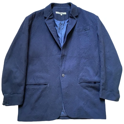 Pre-owned Katharine Hamnett Wool Vest In Blue