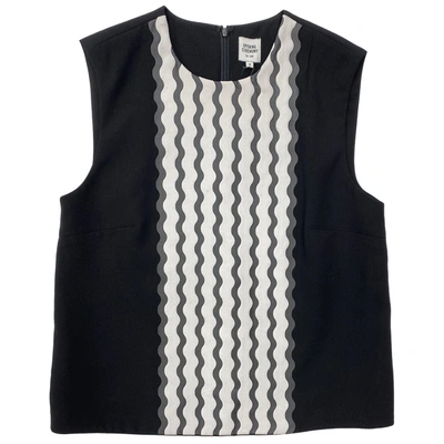 Pre-owned Opening Ceremony Black Polyester Top